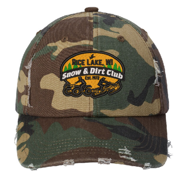 District Distressed Cap - Embroidered Logo Thumbnail
