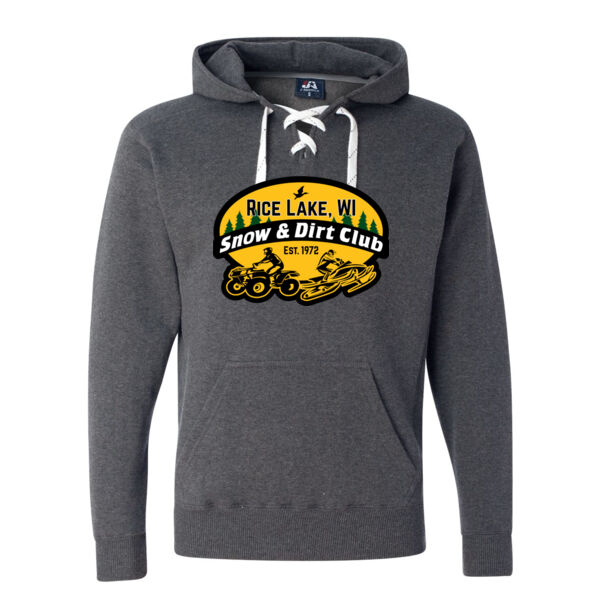 J. America - Sport Lace Hooded Sweatshirt - Printed Logo Thumbnail