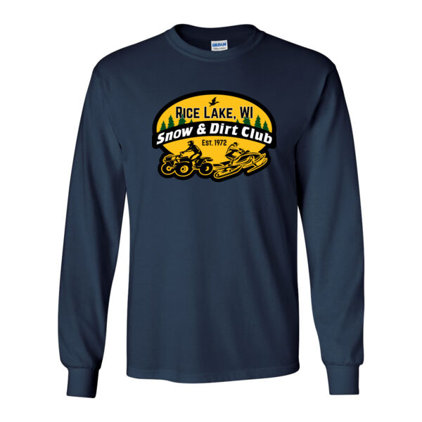 Gildan - Ultra Cotton Long Sleeve T-Shirt - Printed Logo Thumbnail