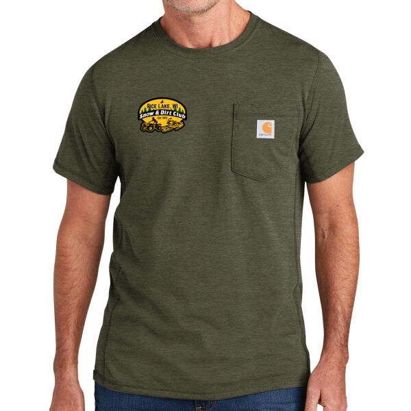 Carhartt Force® Short Sleeve Pocket T-Shirt - Printed Logo Thumbnail