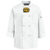 Eight Knot Button Chef Coat with Thermometer Pocket Thumbnail