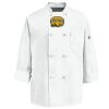 Eight Knot Button Chef Coat with Thermometer Pocket Thumbnail